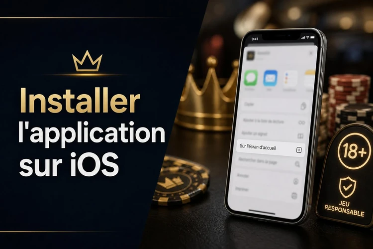 Installer l'application sur iOS