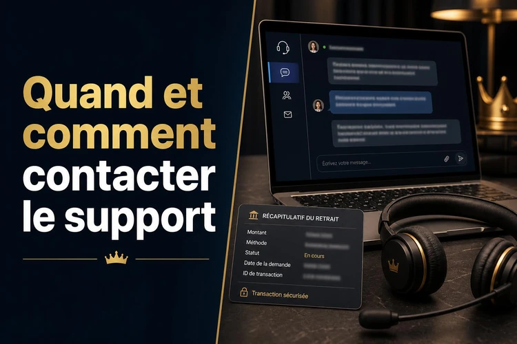Quand et comment contacter le support